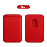 Leather Wallet Case For iPhone 15 Pro Max Magsafe Wallet Leather