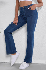 Straight Jeans with Pockets Trendsi