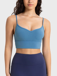 Spaghetti Strap Sport Bra Trendsi