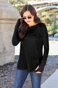 Basic Bae Full Size Round Neck Long Sleeve T-Shirt Trendsi