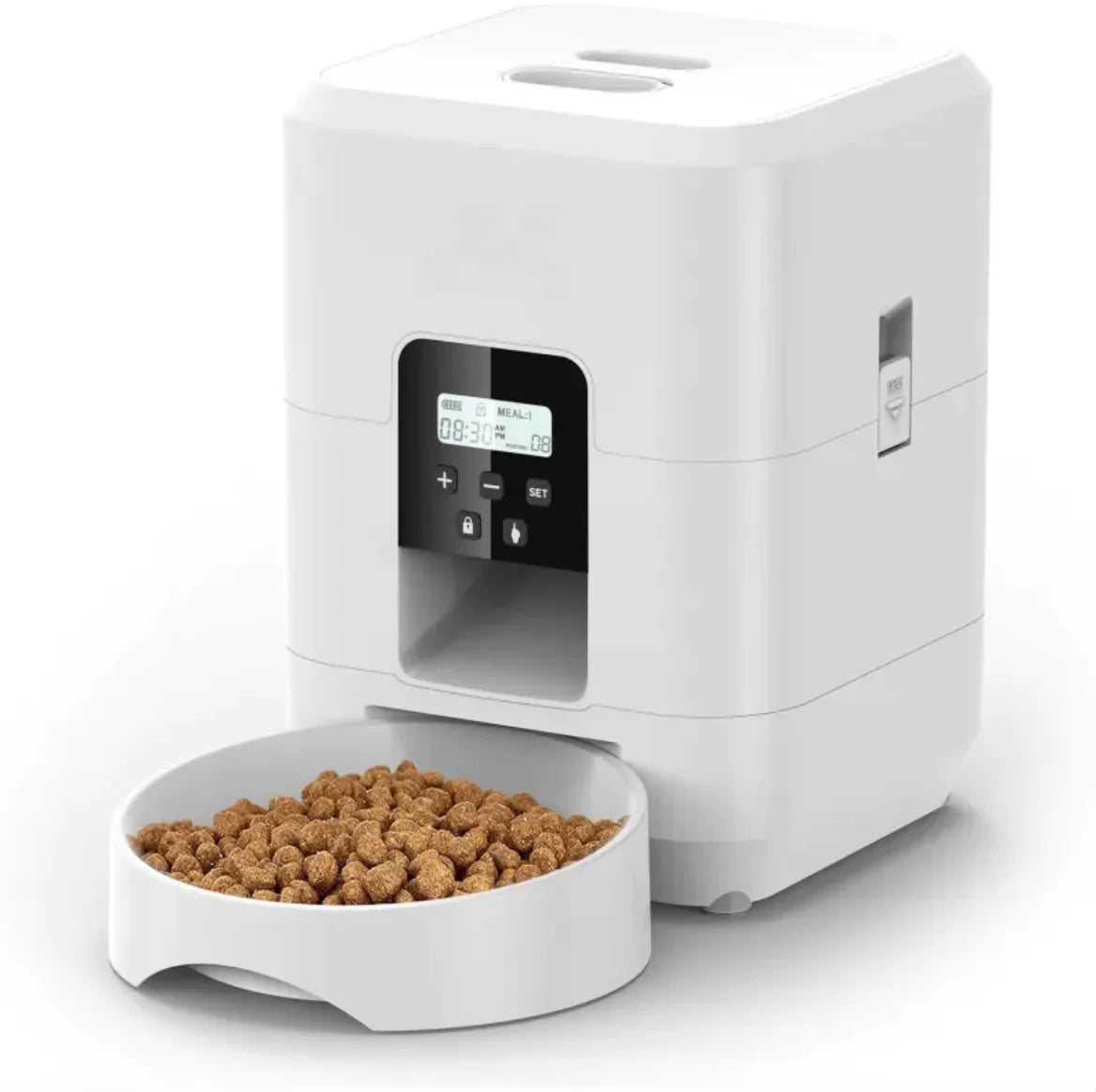 Intelligent Remote-Controlled Automatic Pet Feeder with Timed and Quantitative Feeding InSpaceX Fashion