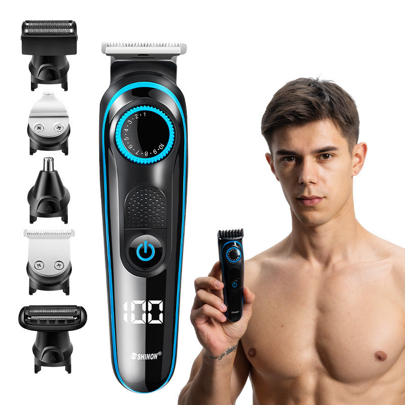 Plug-in Dual-purpose Multifunctional Razor, Electric Shaving, Haircut And Nose Hair Trimmer InSpaceX Fashion