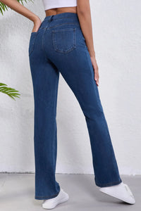 Straight Jeans with Pockets Trendsi