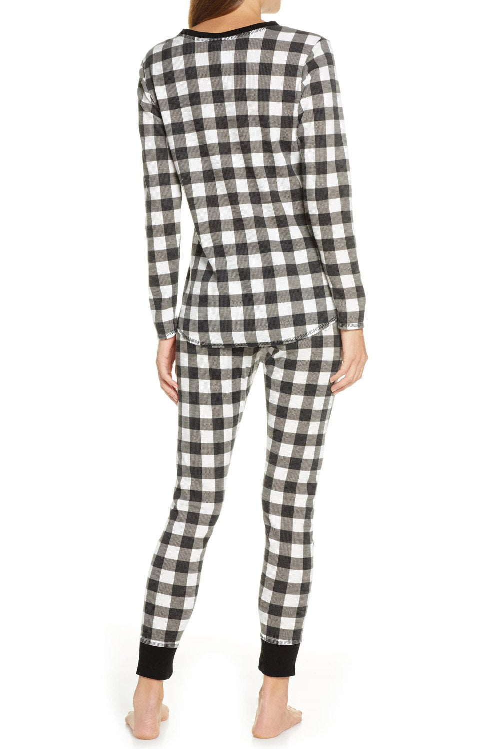 Plaid Two Pieces Loungewear Jade