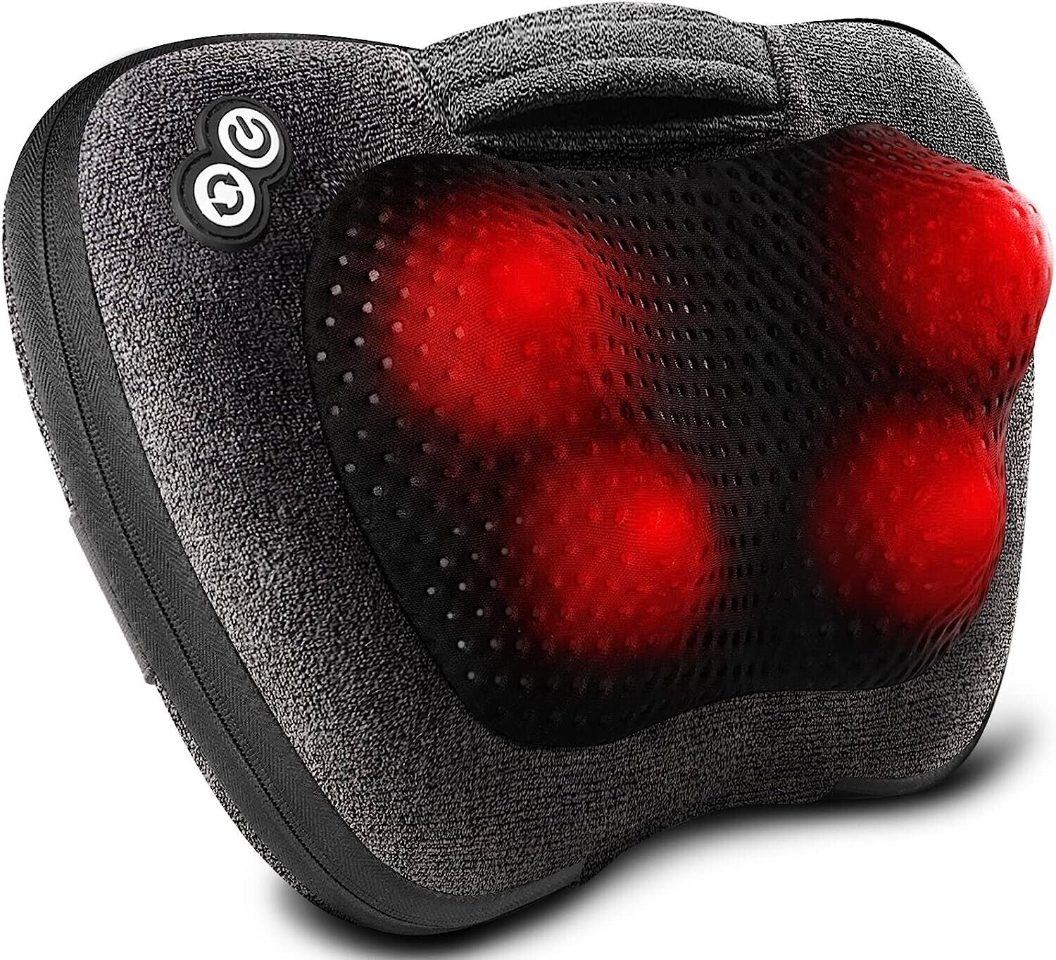 Back Massager Neck Massager with Heat, Massage Pillow