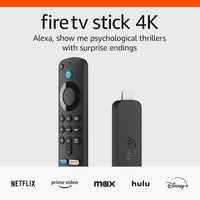 Amazon Fire TV Stick 4K (newest model) with AI-powered Fire TV Search, Wi-Fi 6, stream over 1.5 million movies and shows, free & live TV Amazon