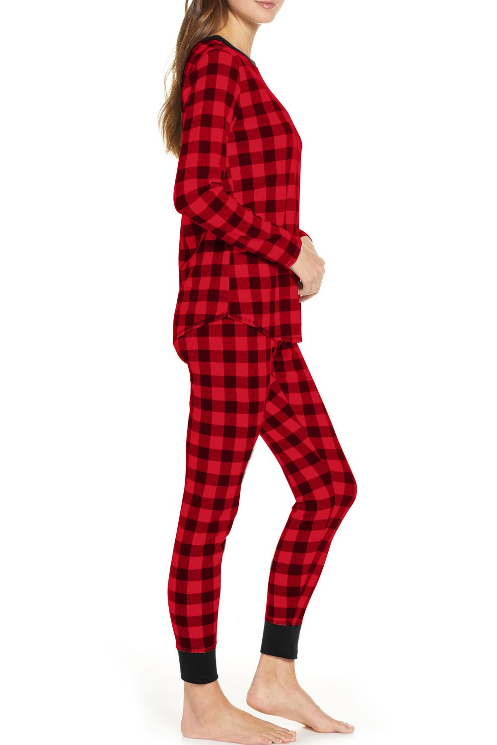 Plaid Two Pieces Loungewear Jade