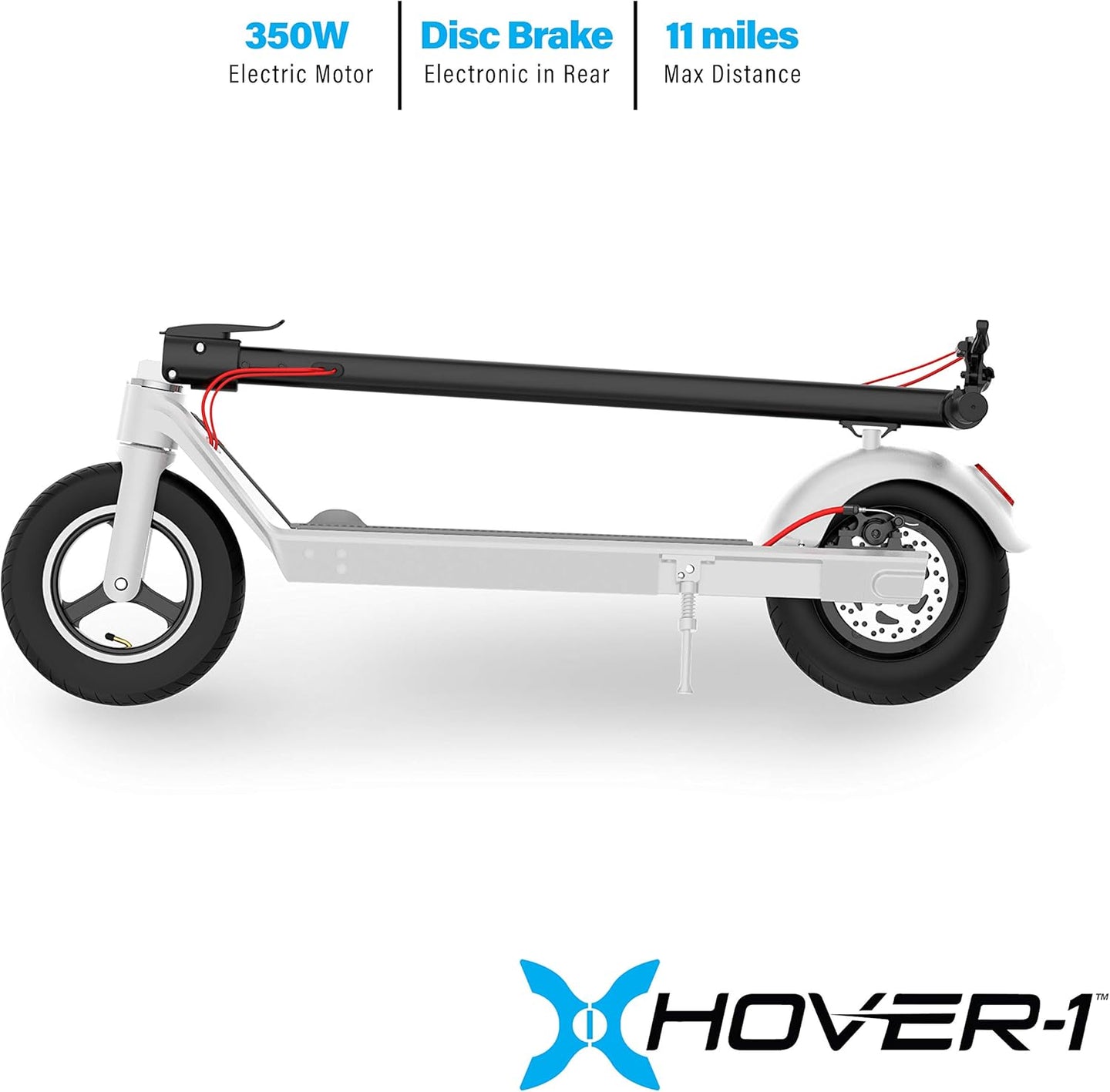 Engine Electric Scooter | 21.7MPH, 5HR Charge, 11 Mile Range, Battery Life Indicator, High Grip Tires, 220LB Max Weight, Cert. & Tested - Safe for Teens & Adults