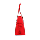 Michael Kors Gilly Large Jet Set Drawstring Top Zip Tote (Bright Red) Michael Michael Kors