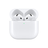 Apple AirPods 4 Wireless Earbuds, Bluetooth Headphones, Personalized Spatial Audio, Sweat and Water Resistant, USB-C Charging Case, H2 Chip, Up to 30 Hours of Battery Life, Effortless Setup for iPhone Apple