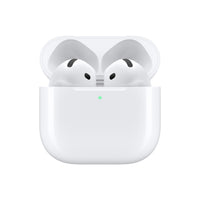 Apple AirPods 4 Wireless Earbuds, Bluetooth Headphones, Personalized Spatial Audio, Sweat and Water Resistant, USB-C Charging Case, H2 Chip, Up to 30 Hours of Battery Life, Effortless Setup for iPhone Apple