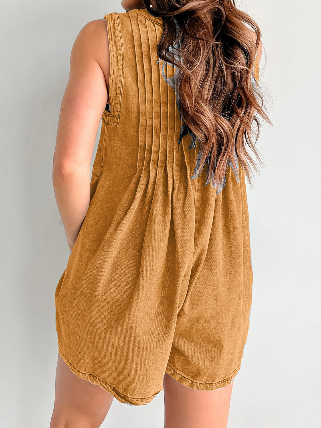 Tied Romper with Pockets Trendsi