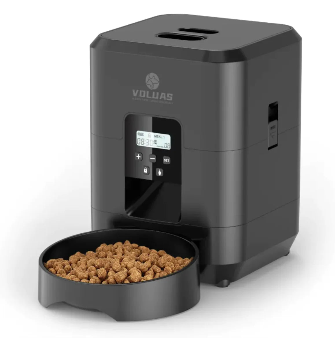 Intelligent Remote-Controlled Automatic Pet Feeder with Timed and Quantitative Feeding InSpaceX Fashion