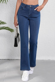 Straight Jeans with Pockets Trendsi