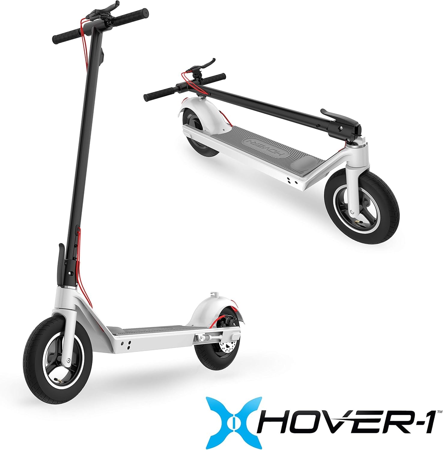 Engine Electric Scooter | 21.7MPH, 5HR Charge, 11 Mile Range, Battery Life Indicator, High Grip Tires, 220LB Max Weight, Cert. & Tested - Safe for Teens & Adults