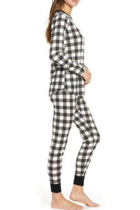 Plaid Two Pieces Loungewear Jade