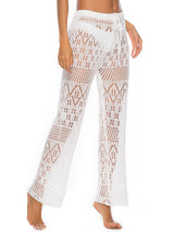 Cutout Straight Swim Pants Trendsi