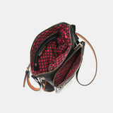 Nicole Lee USA Geometric Pattern Crossbody Bag Trendsi