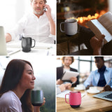 Nextmug - Temperature-Controlled, Self-Heating Coffee Mug (Black - 14 oz.) Nextmug by Nextboom