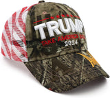 Trump 2024 Hat, Donald Trump 2024 Cap Take America Back MAGA USA Embroidery Adjustable Baseball Cap