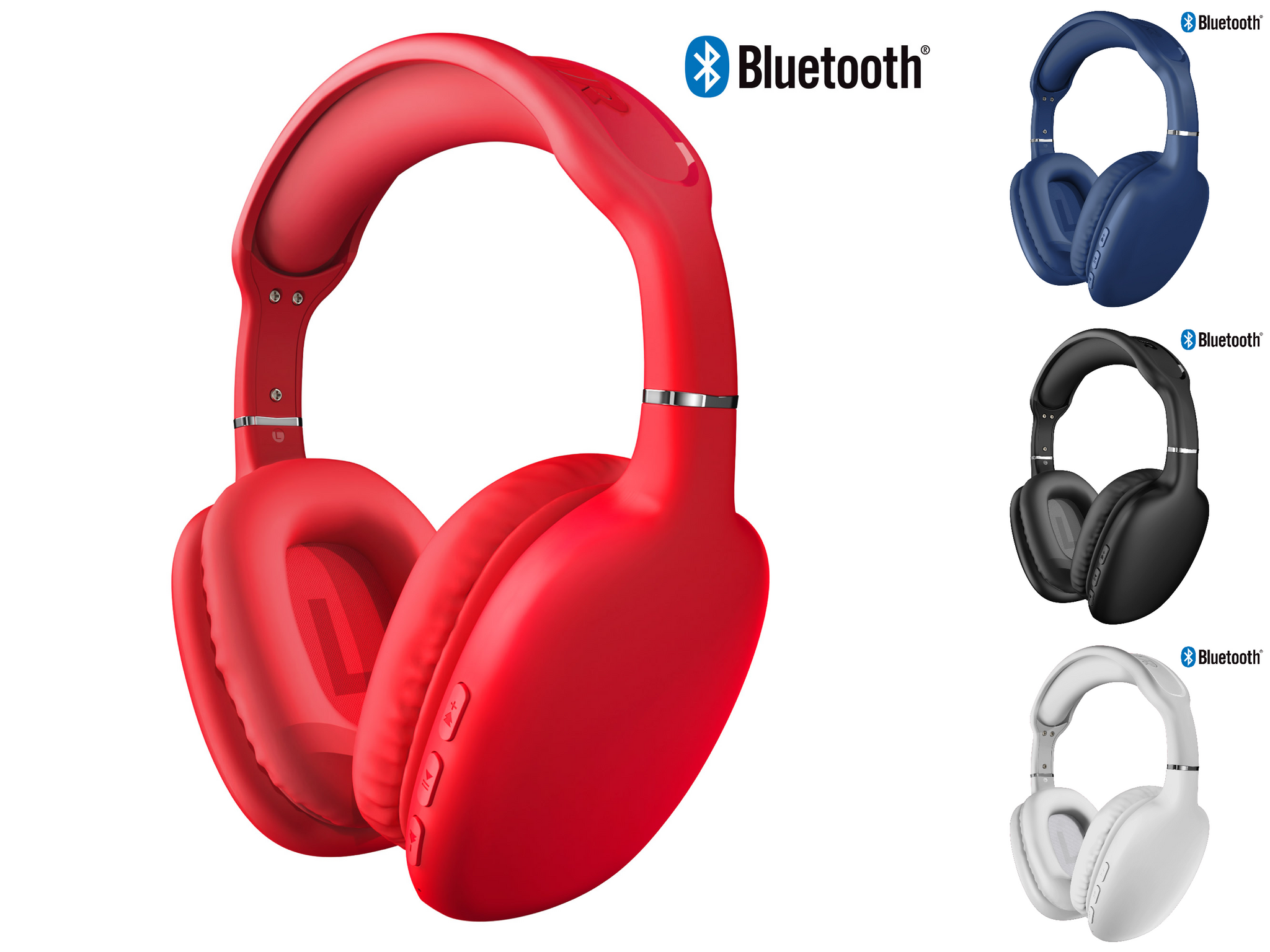 HyperGear VIBE Wireless Bluetooth Headphones w Extended Battery Life (