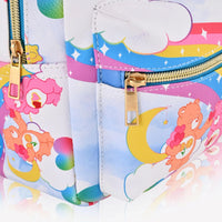 Care Bears Backpack for Women, Men, Unisex | Cute PU Leather 10" Care Bears Mini Backpack Purse Shoulder Purse | Care Bears Bag and Care Bears Accessories