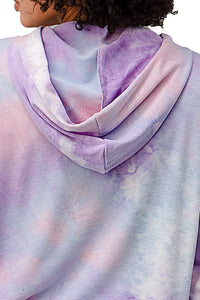 Cozy Tie-Dye Lounge Set with Hoodie