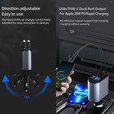 Car Charger 100W Super Fast Charging Car Cigarette Lighter USB-C Adapter InSpaceX Fashion