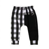 Fashion Toddler Kids Boys Plaid Bottom Pants Panty