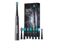 Electric Toothbrush for Adults with 8 𝐁𝐫𝐮𝐬𝐡 𝐇𝐞𝐚𝐝𝐬, Sonic Electric Toothbrush with 40000 VPM Deep Clean 5 Modes, Rechargeable Toothbrushes Fast Charge 4 Hours Last 30 Days 8605e3-4f