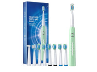 Electric Toothbrush for Adults with 8 𝐁𝐫𝐮𝐬𝐡 𝐇𝐞𝐚𝐝𝐬, Sonic Electric Toothbrush with 40000 VPM Deep Clean 5 Modes, Rechargeable Toothbrushes Fast Charge 4 Hours Last 30 Days 8605e3-4f