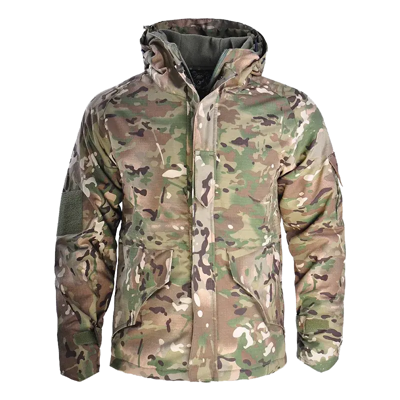 HAN WILD G8 Outdoor windproof Hoodie Tactical Jacket  Warm Winter thermal jacket-0