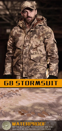 HAN WILD G8 Outdoor windproof Hoodie Tactical Jacket  Warm Winter thermal jacket-5