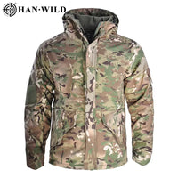 HAN WILD G8 Outdoor windproof Hoodie Tactical Jacket  Warm Winter thermal jacket-7