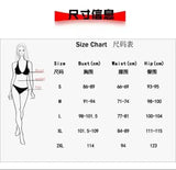 S-XL European and American sexy split flat angle high waist two-piece casual Bikini swimsuit suit-1