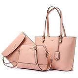 Free sample LOVEVOOK hot sale factory women leather tote bag high quality summer 3 pieces ladies purses and handbags women bags-13