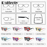 Ralferty Flexible Kids Sunglasses Girl's Glasses Polarzied Anti UV Shades for Baby Heart Shaped Sun Glasses Oculos infantil InSpaceX Fashion