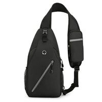 New Multifunctional Men's Shoulder Crossbody Bag Male Hard-Wearing Canvas Shoulder Messenger Bags Chest Bag InSpaceX Fashion