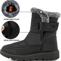 Waterproof Winter Boots for Women 2023 New Faux Fur Long Plush Snow Boots Woman Platform Shoes Warm Cotton Couples Ankle Boots AliExpress