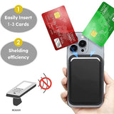 Leather Wallet Case For iPhone 15 Pro Max Magsafe Wallet Leather
