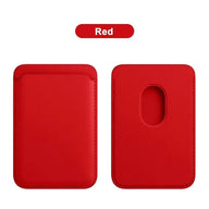 Leather Wallet Case For iPhone 15 Pro Max Magsafe Wallet Leather