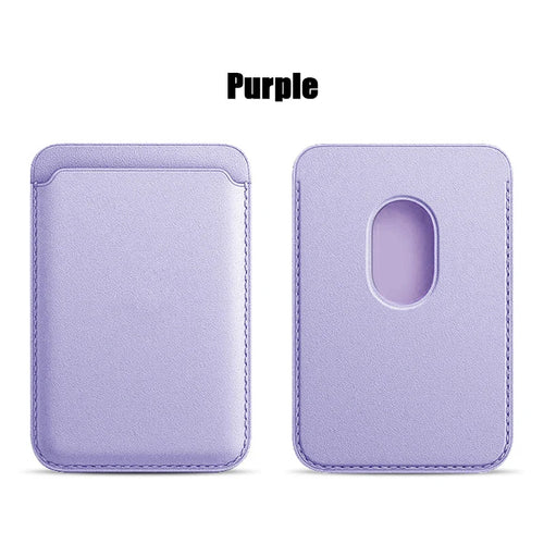Leather Wallet Case For iPhone 15 Pro Max Magsafe Wallet Leather