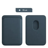 Leather Wallet Case For iPhone 15 Pro Max Magsafe Wallet Leather