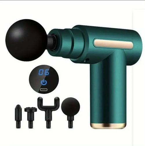 Mini Muscle Massage Gun Protable Body Massager Deep Handheld AliExpress