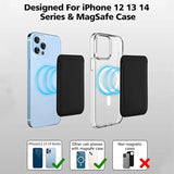 Leather Wallet Case For iPhone 15 Pro Max Magsafe Wallet Leather