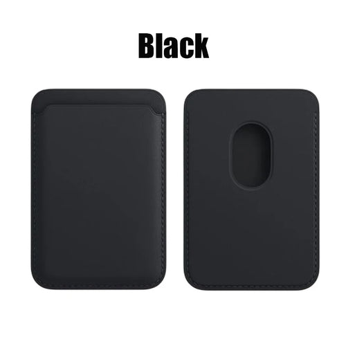 Leather Wallet Case For iPhone 15 Pro Max Magsafe Wallet Leather