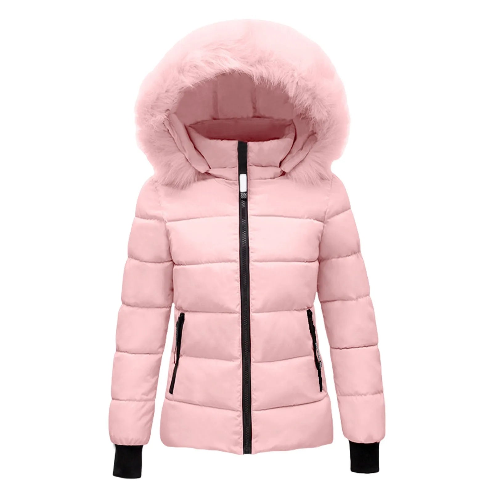 New Down Jacket Women's Parkas Classic Short Overcoat Warm Hooded AliExpress