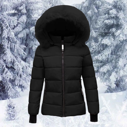 New Down Jacket Women's Parkas Classic Short Overcoat Warm Hooded AliExpress