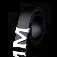 Maikun Men’s Leather Belts Removable Letter M Plate Buckle High AliExpress