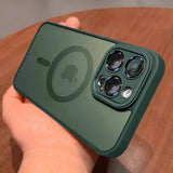 Luxury Matte Armor For Magsafe Magnetic Wireless Charging Case For